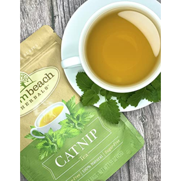 Palm Beach Herbal Catnip Tea - Calm and Comforting 30ct