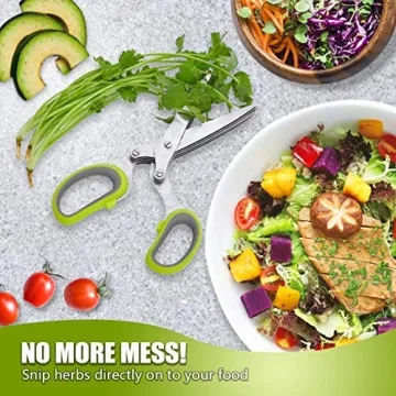 LHS Herb Scissors for Quick and Safe Herb Cutting