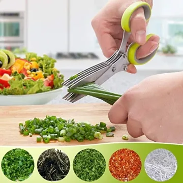 LHS Herb Scissors for Quick and Safe Herb Cutting