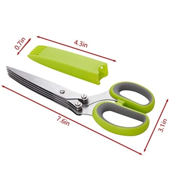 LHS Herb Scissors for Quick and Safe Herb Cutting