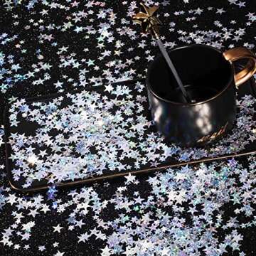 HESTYA Star Confetti Glitter for All Party Decorations
