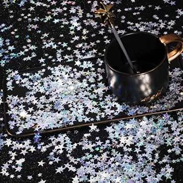 HESTYA Star Confetti Glitter for All Party Decorations