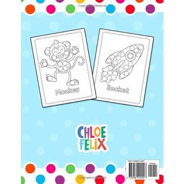 Dot Art: Coloring Book for Toddlers and Kids Ages 2-5, Exciting Gifts for Preschool and Kindergarten