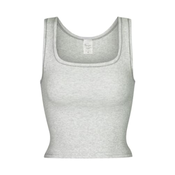 Stylish Danysu Cotton Tank Top with Built-in Bra