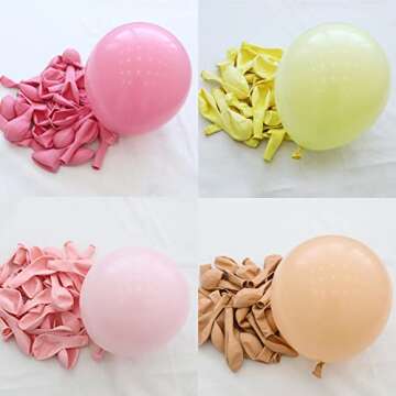 Daisy Balloon Garland Arch Kit Macaron Pastel Pink And Yellow Boho Groovy Party For Baby Shower Wedd...