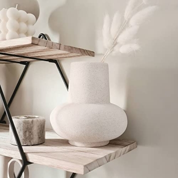 YANWE1 Small Ceramic Decorative Vase for Modern Homes