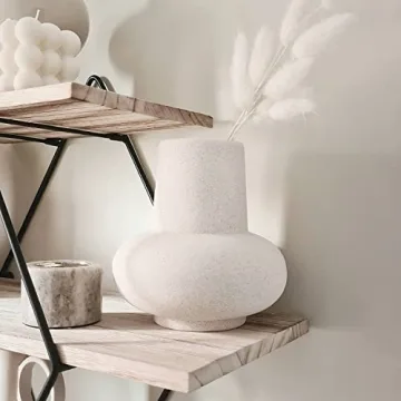 YANWE1 Small Ceramic Decorative Vase for Modern Homes