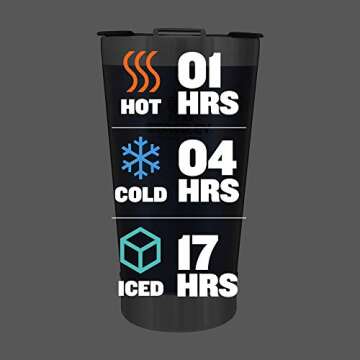 Stanley Classic Stay Chill Vacuum Insulated Pint Tumbler, 16oz Stainless Steel Beer Mug with Built-i...