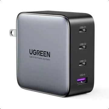UGREEN 100W USB C Charger GaN Fast Wall Adapter