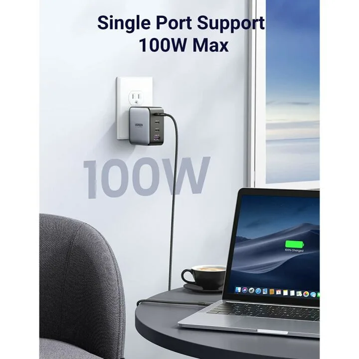 UGREEN 100W USB C Charger GaN Fast Wall Adapter