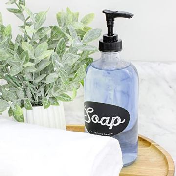 Elegant 16-Oz Glass Pump Dispensers for Every Home