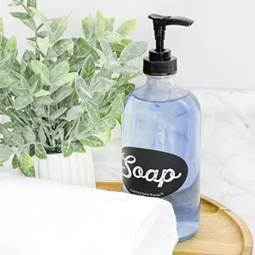 Elegant 16-Oz Glass Pump Dispensers for Every Home