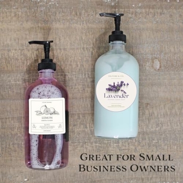 Elegant 16-Oz Glass Pump Dispensers for Every Home