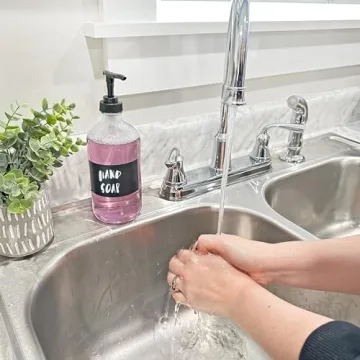 Elegant 16-Oz Glass Pump Dispensers for Every Home