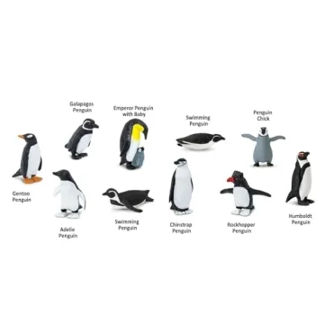 Safari Ltd. Penguins TOOB - 10 Figurines for Kids Ages 3+