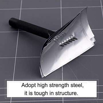 Durable Stainless Steel 4mm Leather Craft Hole Punch Tool Set