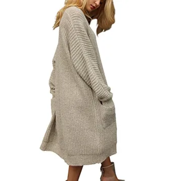 Simplee Women's Knit Cardigan for Office and Casual Wear