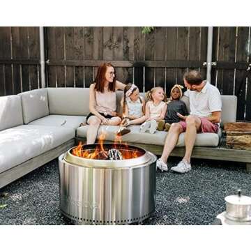 Solo Stove Yukon 2.0 Smokeless Fire Pit for All
