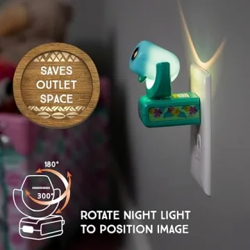 Moana Night Light Projector - Kids' LED Lamp