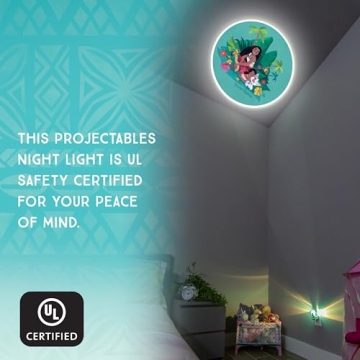 Moana Night Light Projector - Kids' LED Lamp