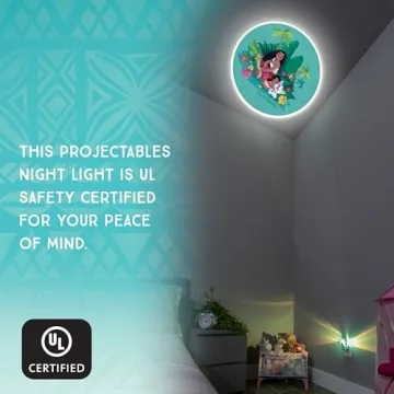 Moana Night Light Projector - Kids' LED Lamp