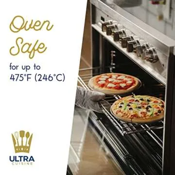 Ultra Cuisine Nonstick Pizza Pan Set 12.7 Inch