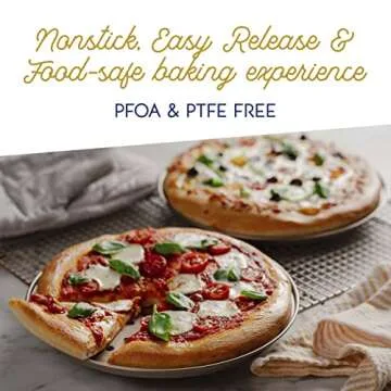 Ultra Cuisine Nonstick Pizza Pan Set 12.7 Inch