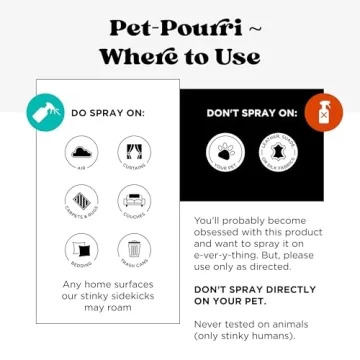 Pet-Pourri Odor Eliminator Spray for Pets, 16 Fl Oz