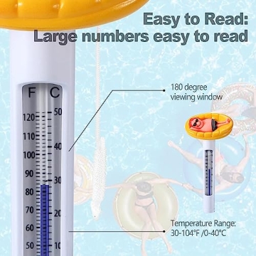 Fun Trade Horse Floating Pool Thermometer for Every Pool