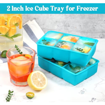 Webake Large Ice Cube Tray for Whiskey Cocktails