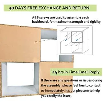 Cap Living 4/6/8 Cube Room Organizer Shelf, Storage Divider, Book Cabinets, Bookcase, Toy Storage w/Cube Storage Bins Options, Espresso or White