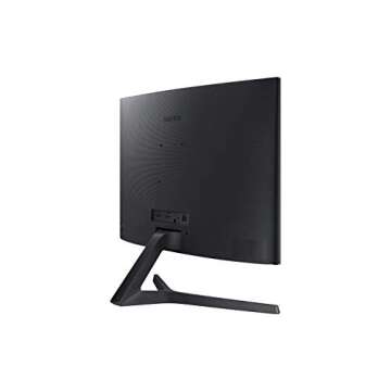 SAMSUNG 27" CF39 Series FHD 1080p Curved Computer Monitor, Ultra Slim Design, AMD FreeSync, 4ms response, HDMI, DisplayPort, VESA Compatible, Wide Viewing Angle, LC27F398FWNXZA, Black