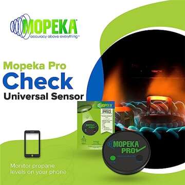 Mopeka Pro Check Universal Sensor - Wireless Propane Tank Gauge Sensor - BBQ and RV Must Have Access...