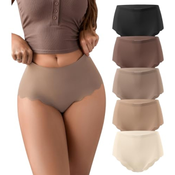 SHARICCA Seamless High Waisted Underwear – Comfort Meets Style!