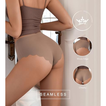 Comfortable SHARICCA High Waisted Seamless Underwear