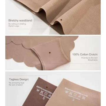 Comfortable SHARICCA High Waisted Seamless Underwear