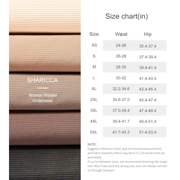 Comfortable SHARICCA High Waisted Seamless Underwear