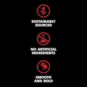 Death Wish Coffee Co. Valhalla Java Single Serve Pods - Extra Kick of Caffeine - Dark Roast Coffee Pods - Made with USDA Certified Organic Fair Trade Arabica and Robusta Beans (50 Count)