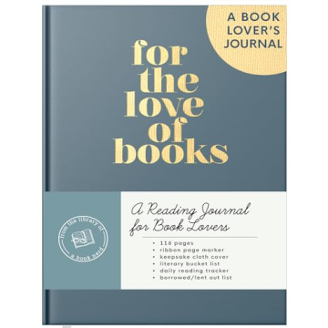 Elegant Reading Journal for Book Lovers - Track & Review