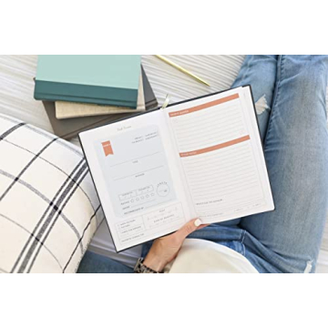 Elegant Reading Journal for Book Lovers - Track & Review