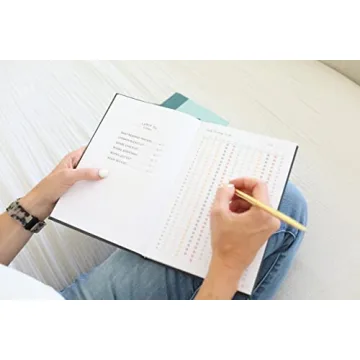 Elegant Reading Journal for Book Lovers - Track & Review