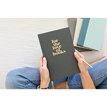 Elegant Reading Journal for Book Lovers - Track & Review