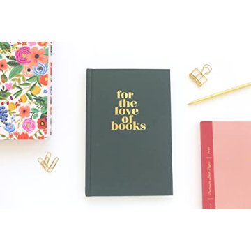 Elegant Reading Journal for Book Lovers - Track & Review