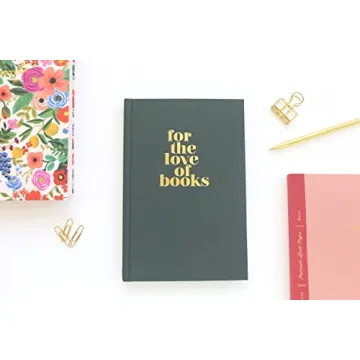 Elegant Reading Journal for Book Lovers - Track & Review