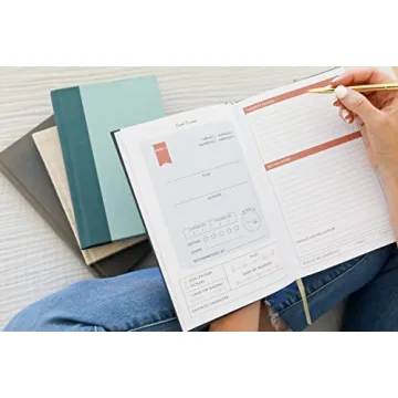 Elegant Reading Journal for Book Lovers - Track & Review