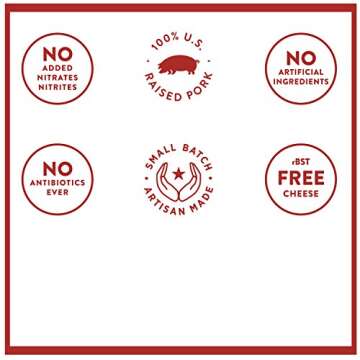 Creminelli Sliced Casalingo Salami with Aged Gouda Cheese, Authentic Italian Flavor 2.2 Ounce