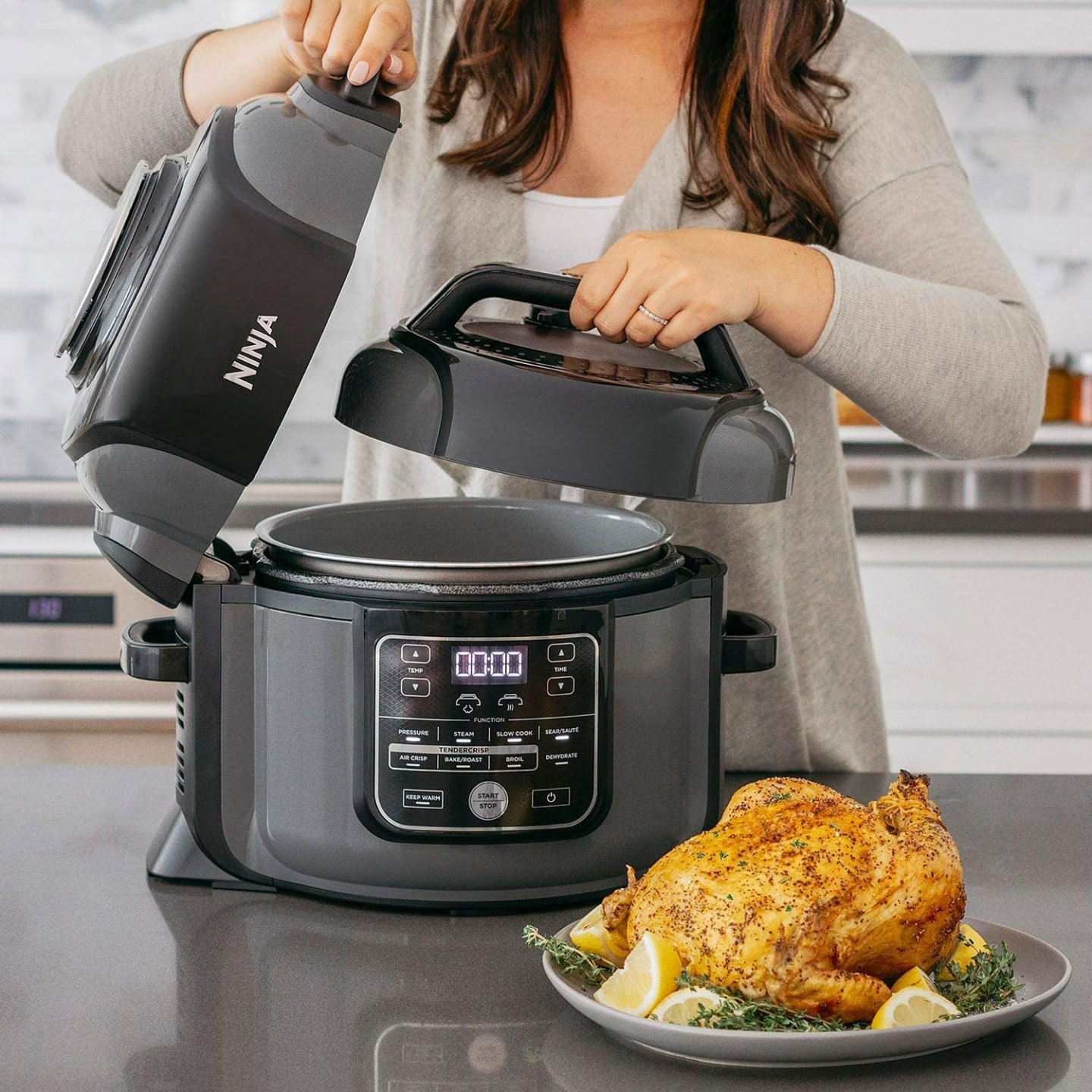 Ninja OP305 Foodi Multi-Cooker 6.5 Quart Pressure Cooker