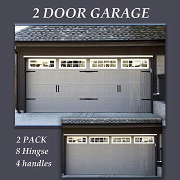 Skysen Magnetic Garage Door Decorative Hardware Kit
