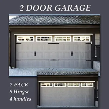 Skysen Magnetic Garage Door Decorative Hardware Kit