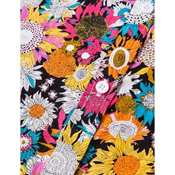 Vintage Floral Dress Shirt for Men - Stylish 70s Look